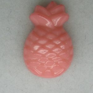 Pineapple Pink Button