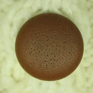 Leather Effect Button