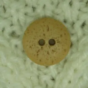 Round Cork Effect Button