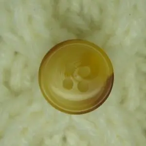 Butterscotch Colouring Button 4 Hole