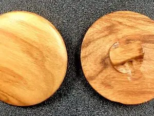 Wooden Grained Button