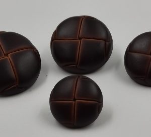 Aran Button - Imitation Leather (four sizes)
