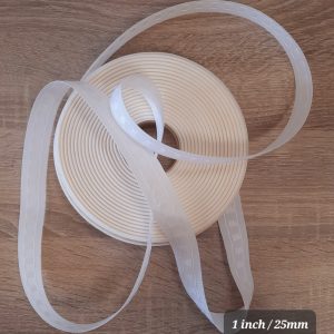 1 inch (25mm) Curtain tape for use with hooks